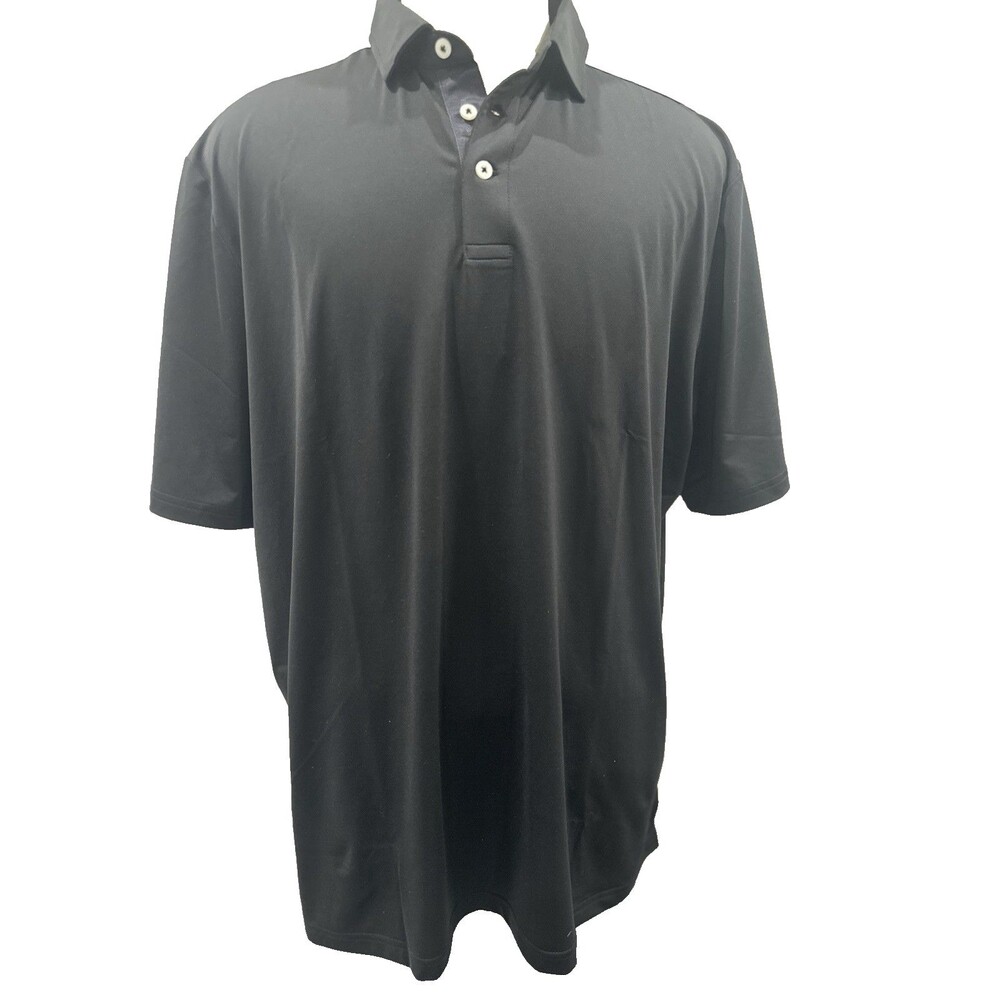 RLX Ralph Lauren XL Black Men's Polo Shirt